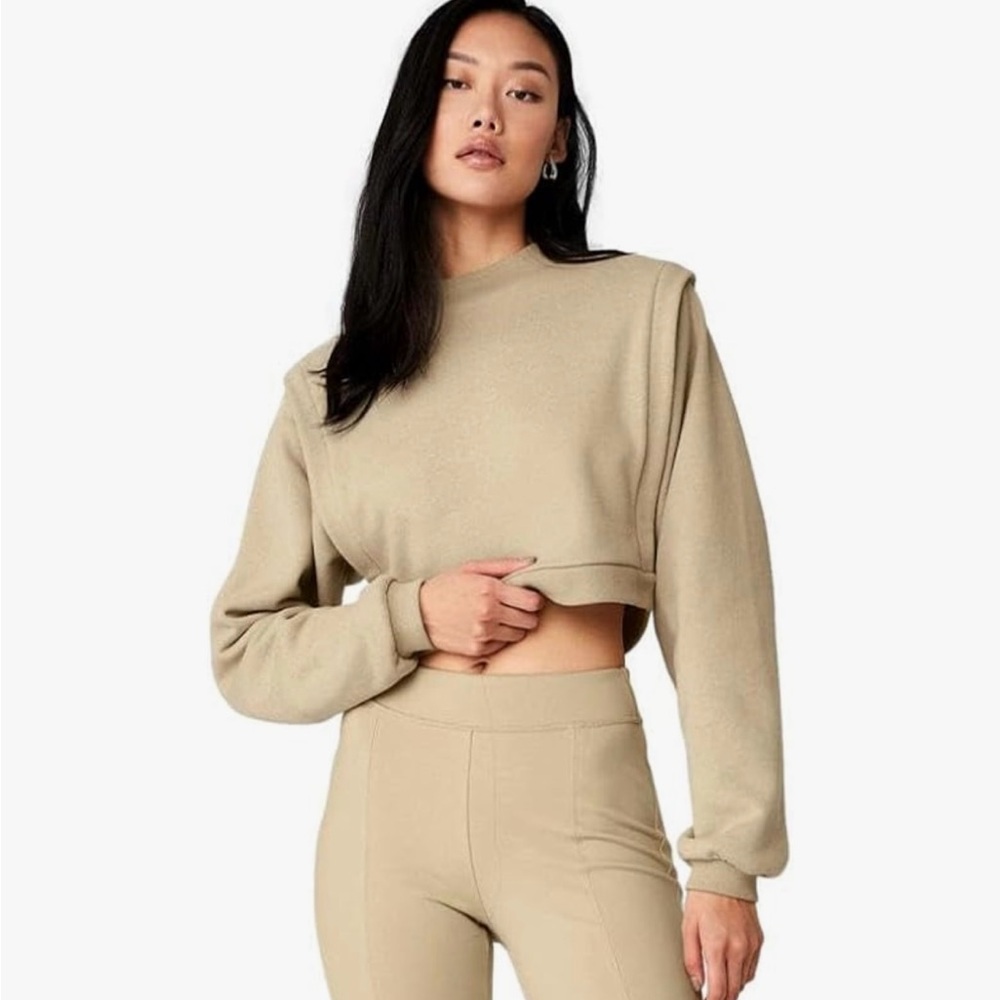 Alo Yoga Cropped Fresh Cover Up